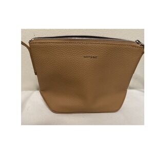 Matt & Nat Sam Vegan Crossbody bag Scone Color Tan Purse $90 New
